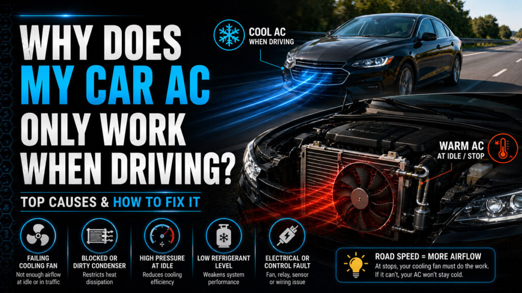Why Does My Car AC Only Work When Driving