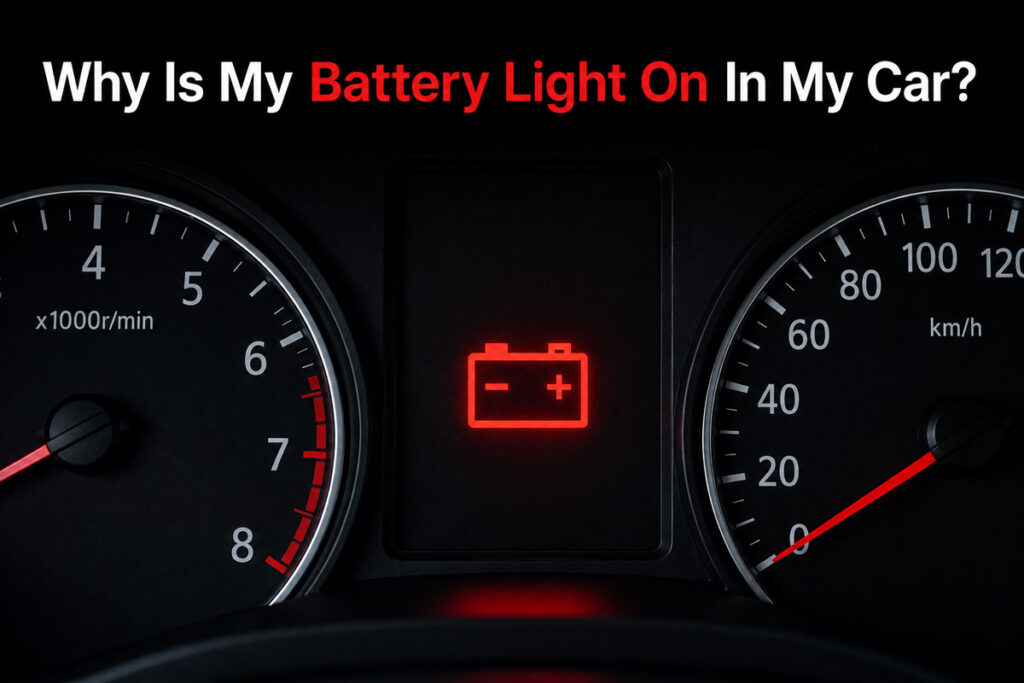 Why Is My Battery Light On In My Car