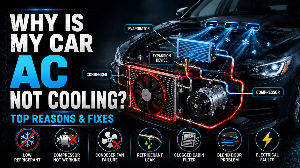 Why Is My Car AC Not Cooling