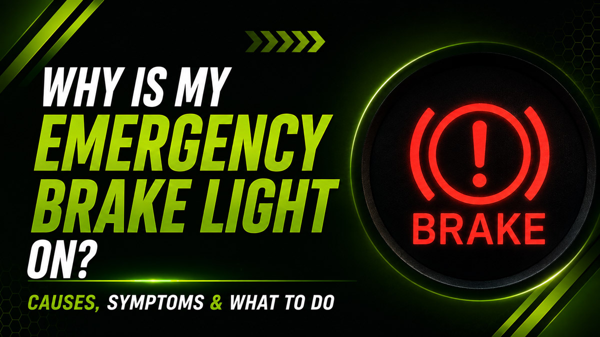 Why Is My Emergency Brake Light On