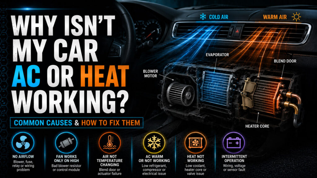 Why Isn’t My Car AC or Heat Working