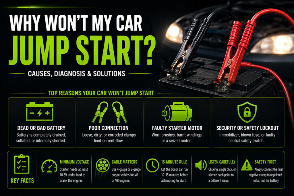 Why Won't My Car Jump Start
