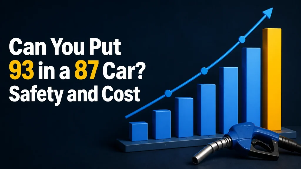 can you put 93 in a 87 car