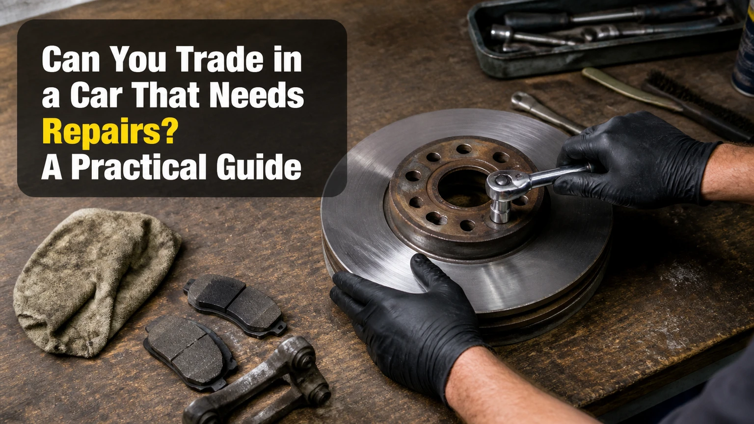 can you trade in a car that needs repairs