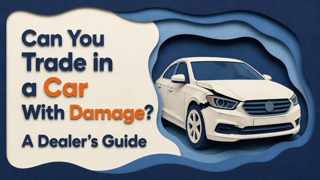 can you trade in a car with damage