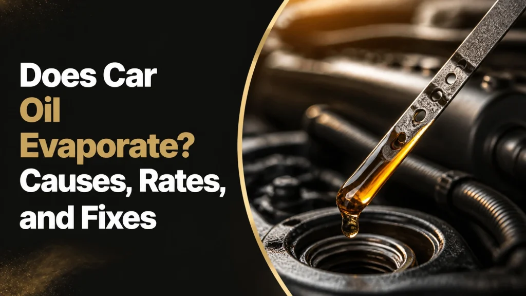 does car oil evaporate