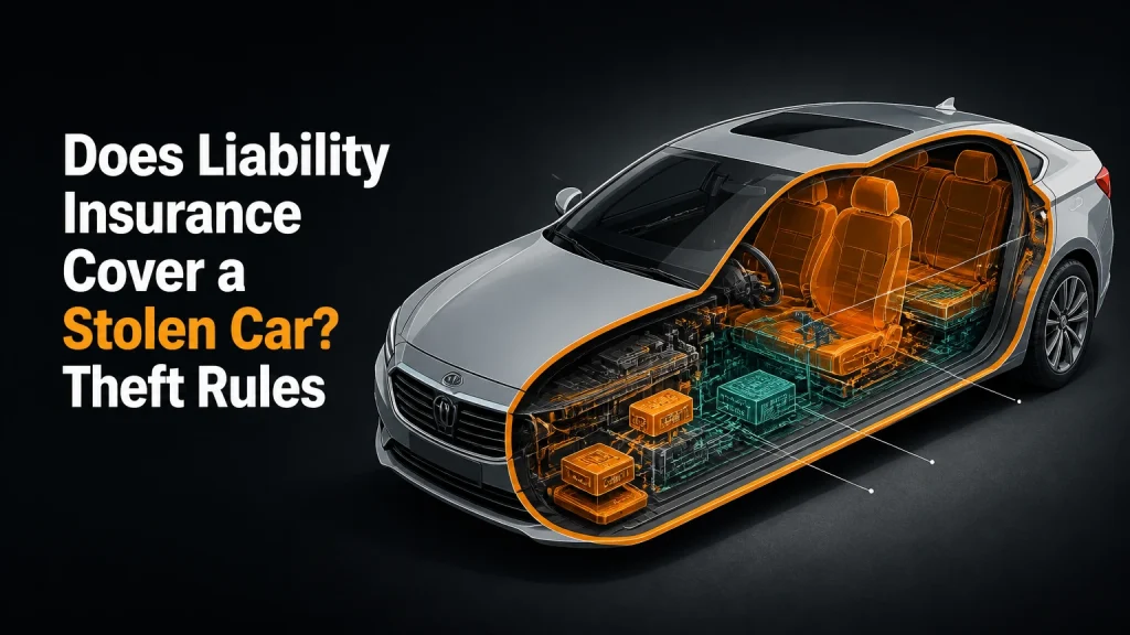 does liability insurance cover stolen car