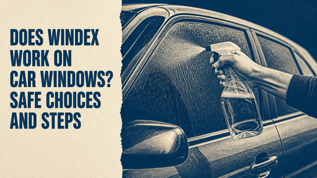 does windex work on car windows