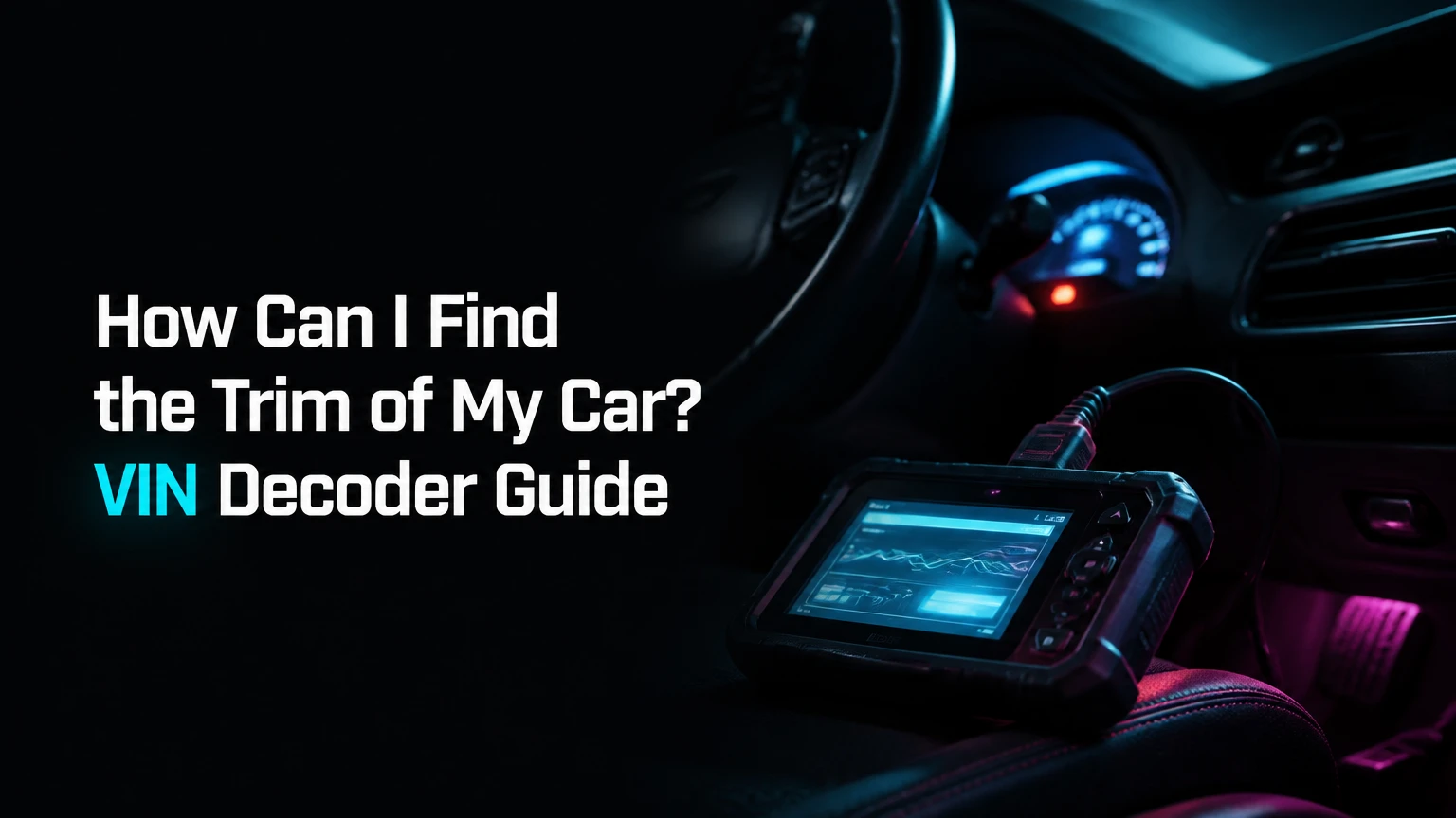 how can i find the trim of my car