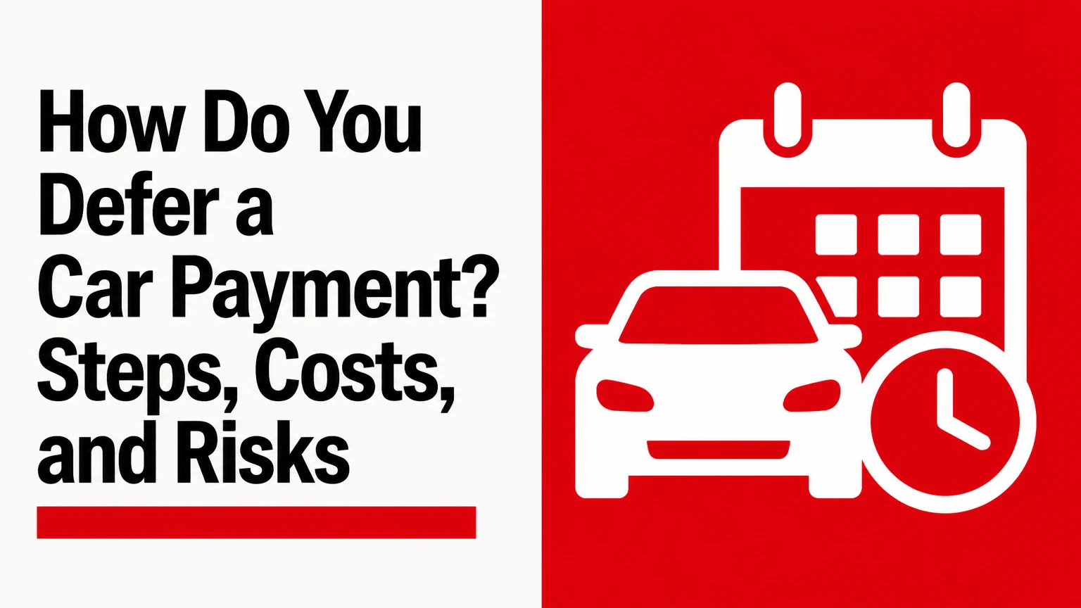 how do you defer a car payment