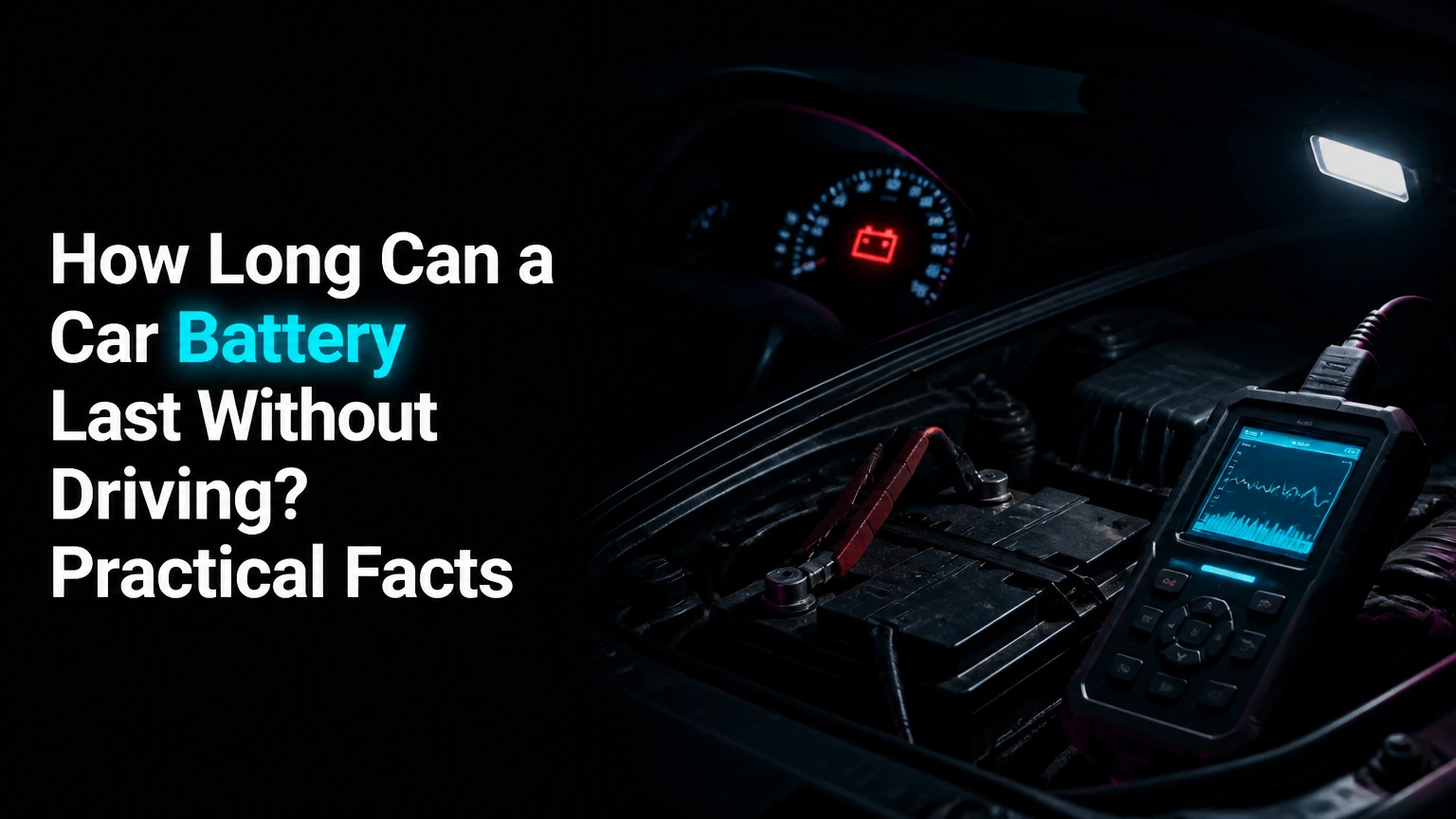 how long can a car battery last without driving