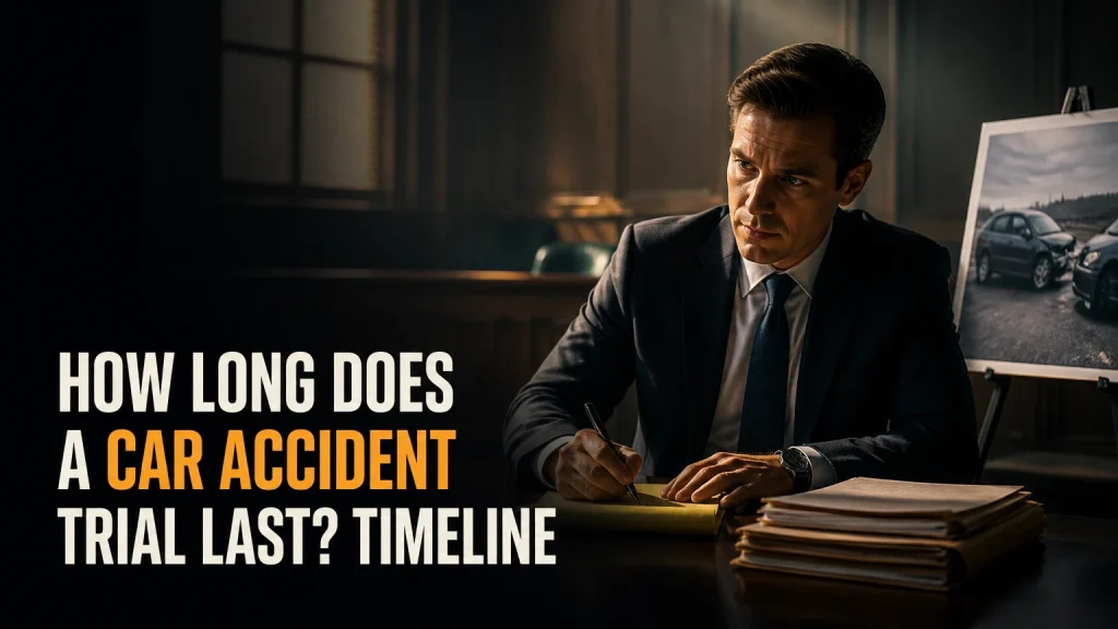 how long does a car accident trial last