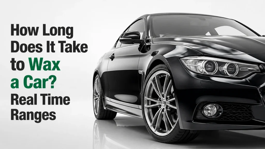 how long does it take to wax a car