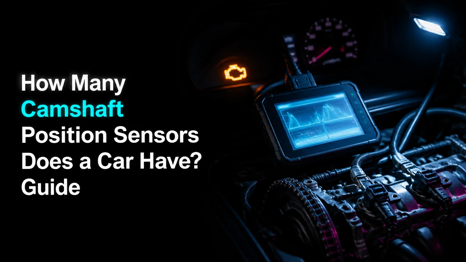 how many camshaft position sensors does a car have