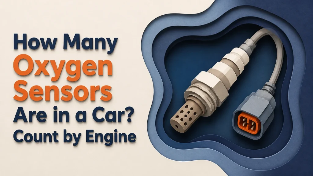 how many oxygen sensors are in a car