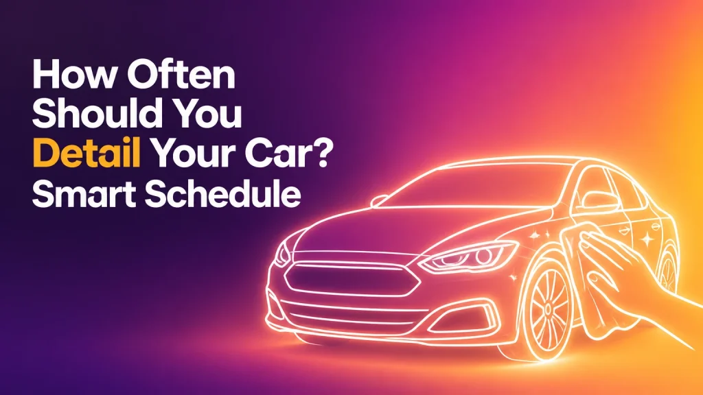how often should you detail your car