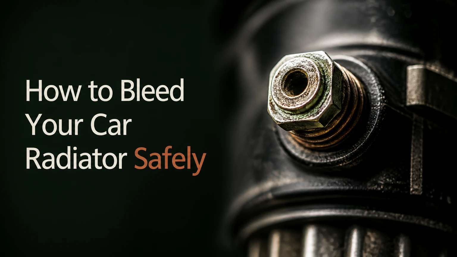 how to bleed your car radiator