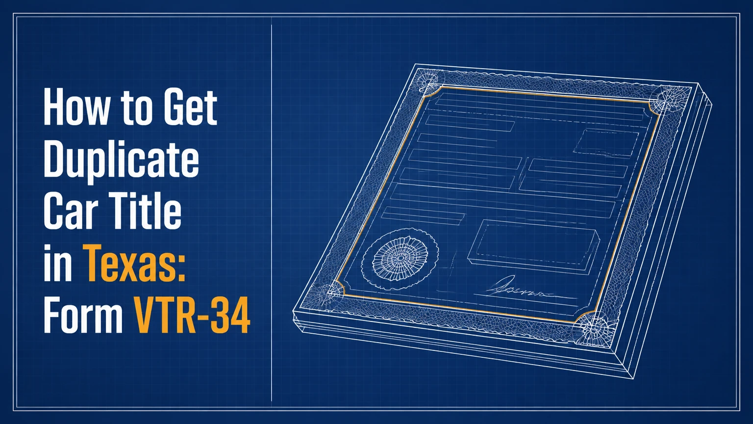 how to get duplicate car title in texas