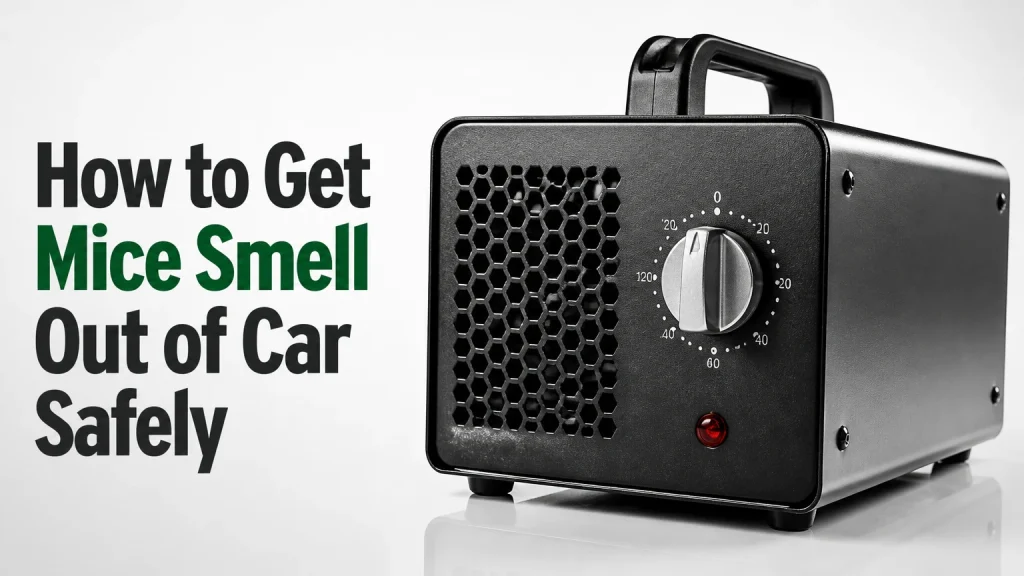 how to get mice smell out of car