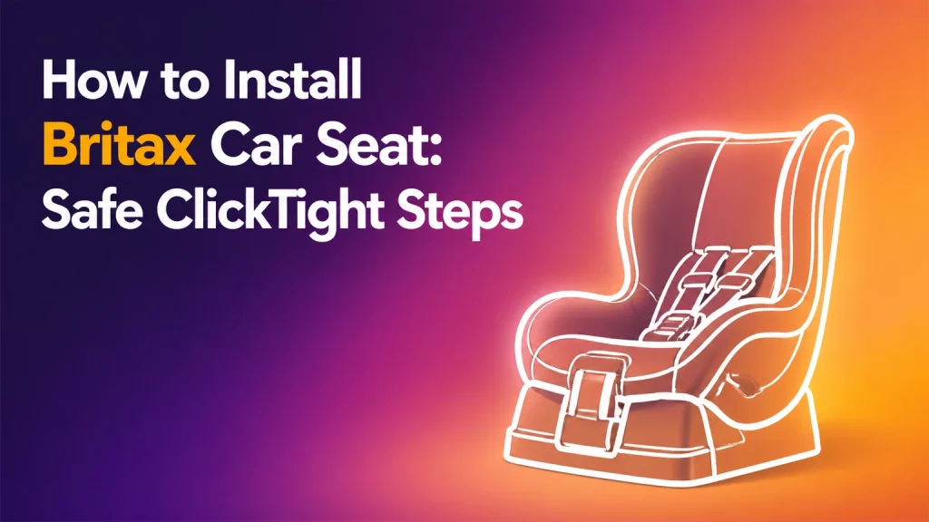 how to install britax car seat