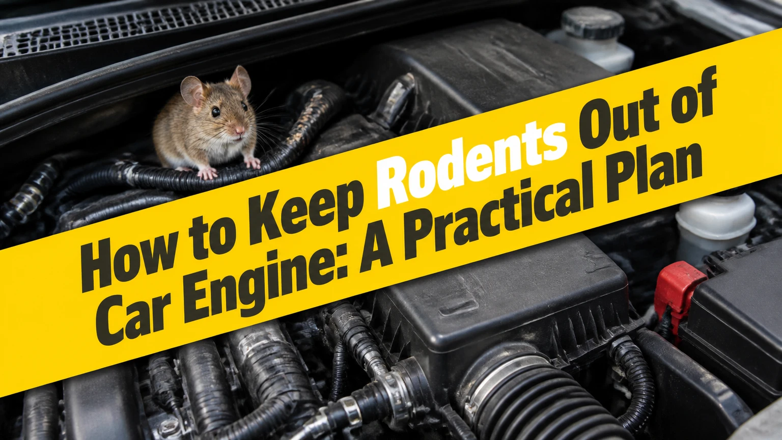 how to keep rodents out of car engine