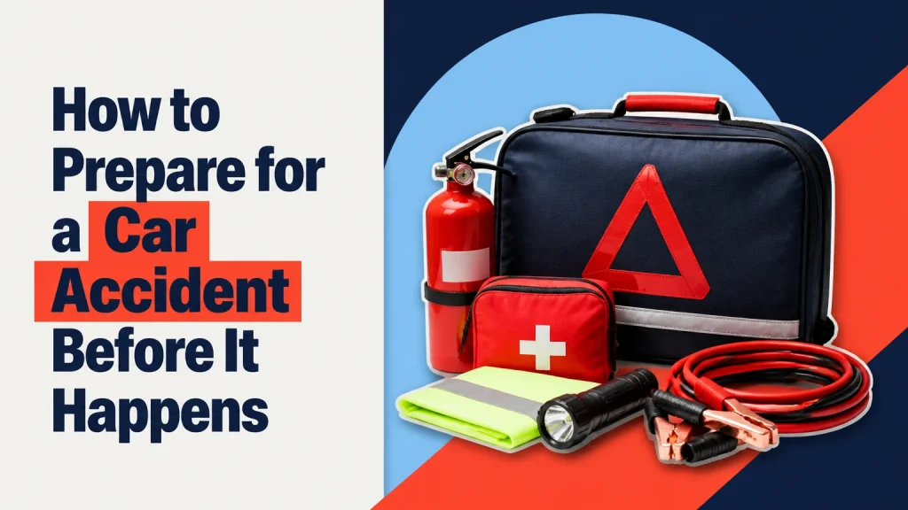 how to prepare for a car accident before
