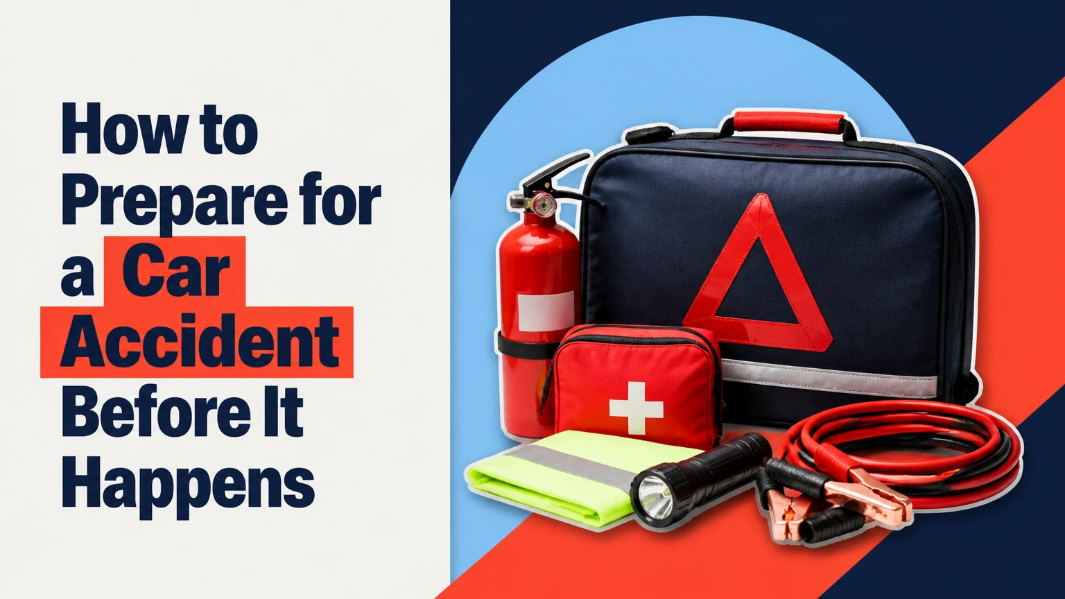 how to prepare for a car accident before