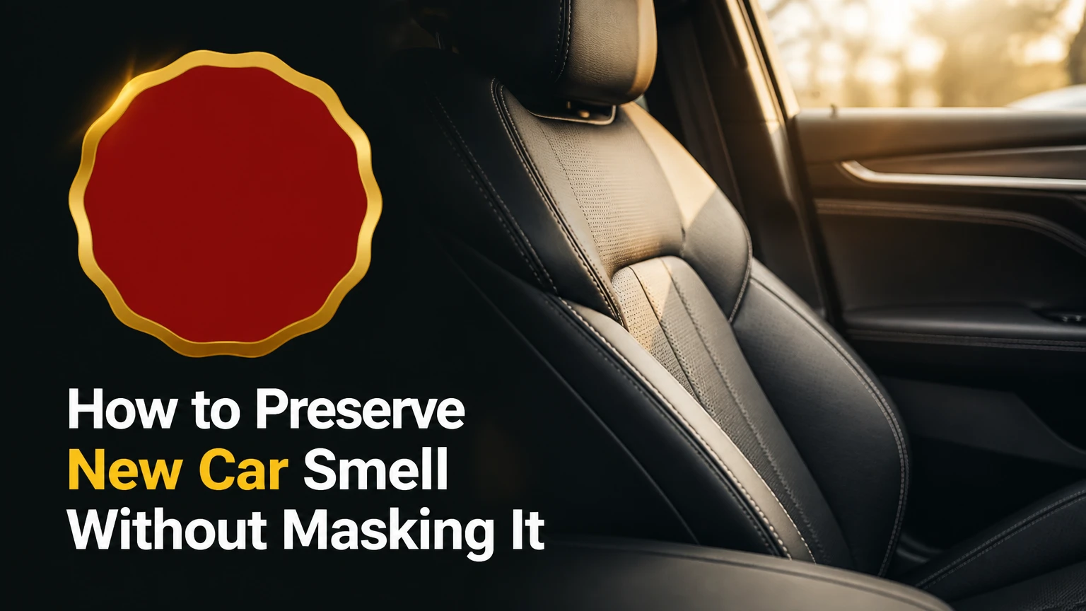 how to preserve new car smell