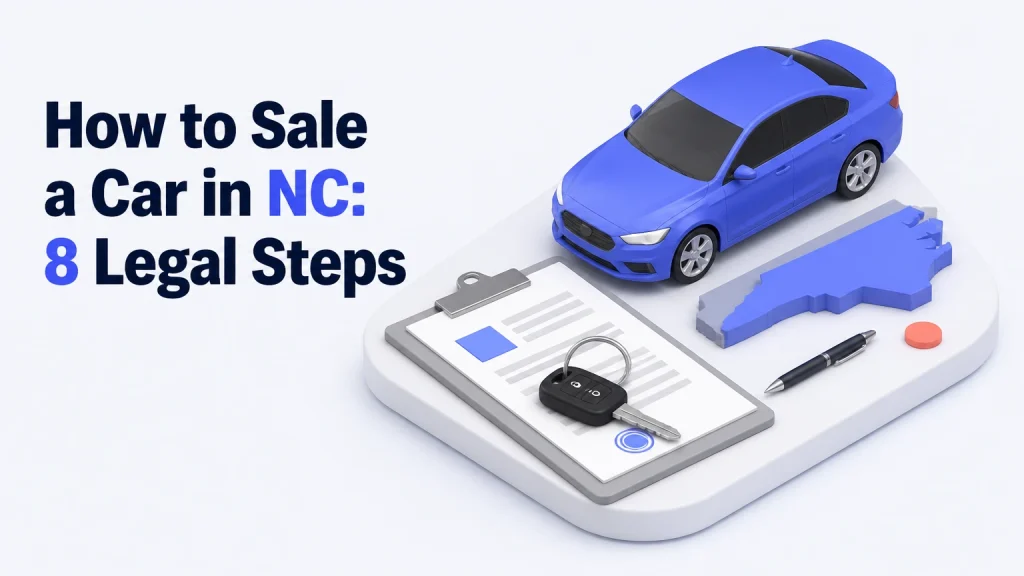 how to sale a car in nc