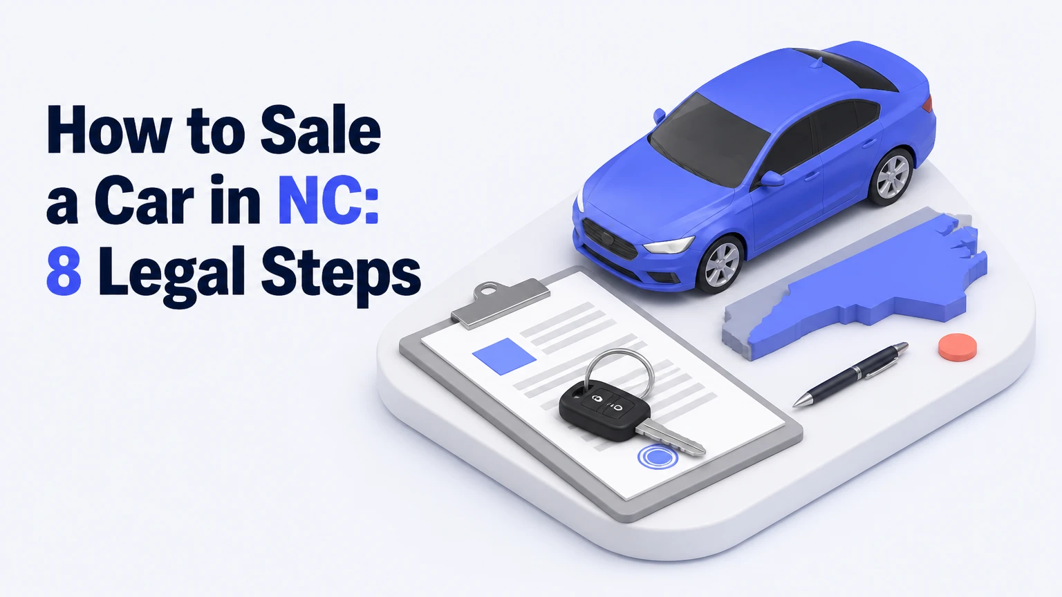 how to sale a car in nc