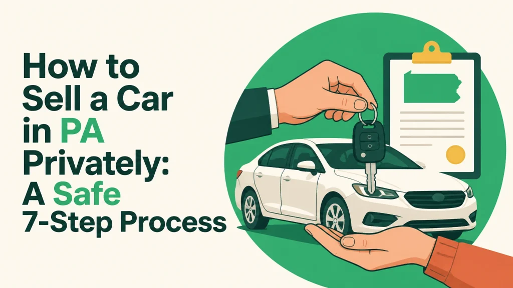 how to sell a car in pa privately