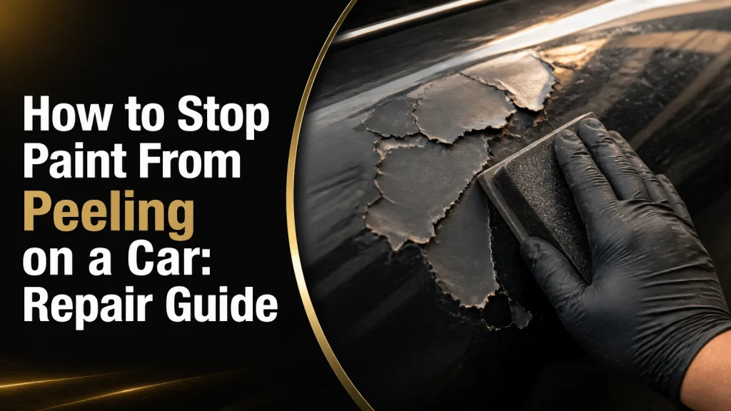 how to stop paint from peeling on a car