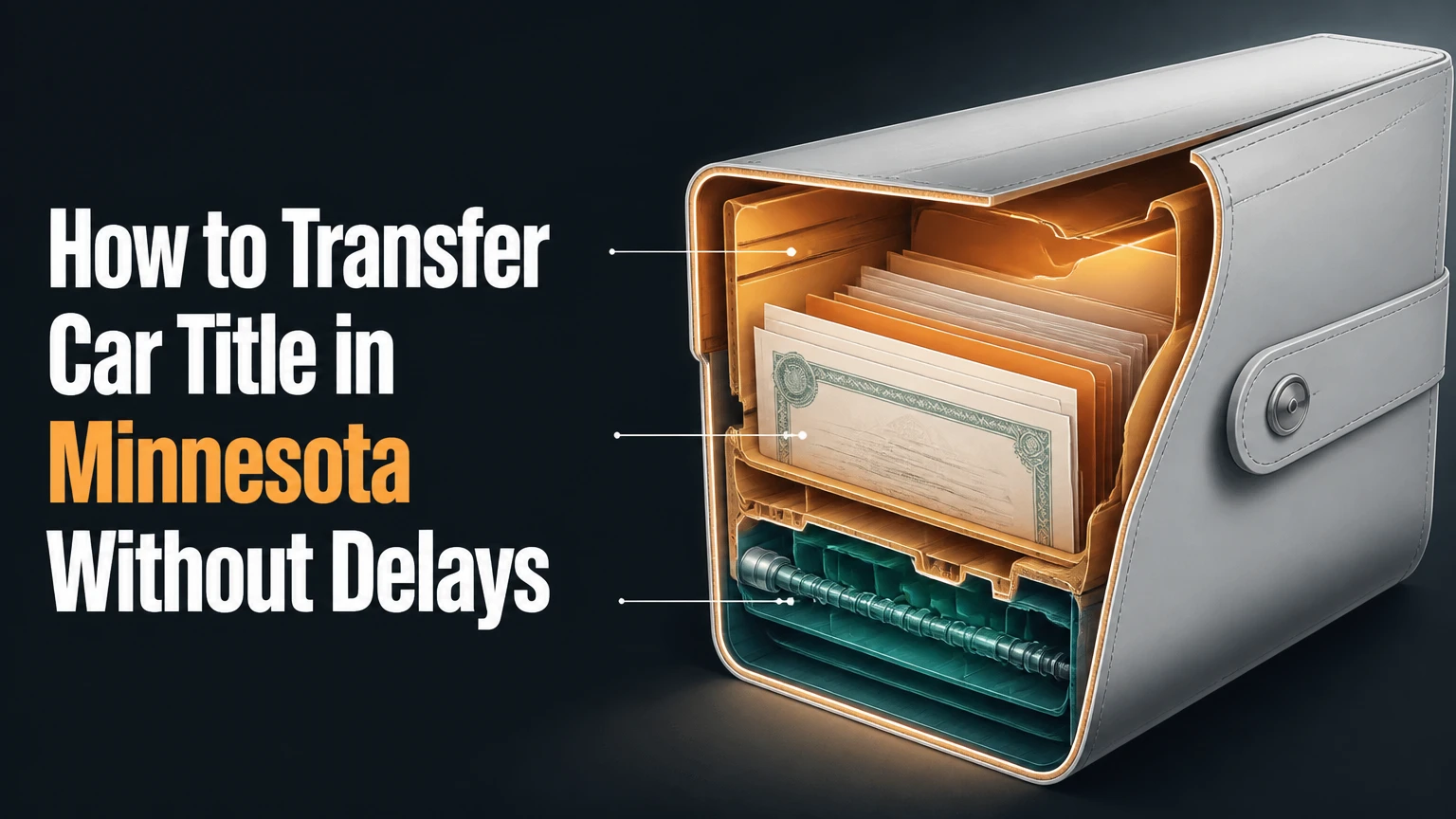how to transfer car title in minnesota