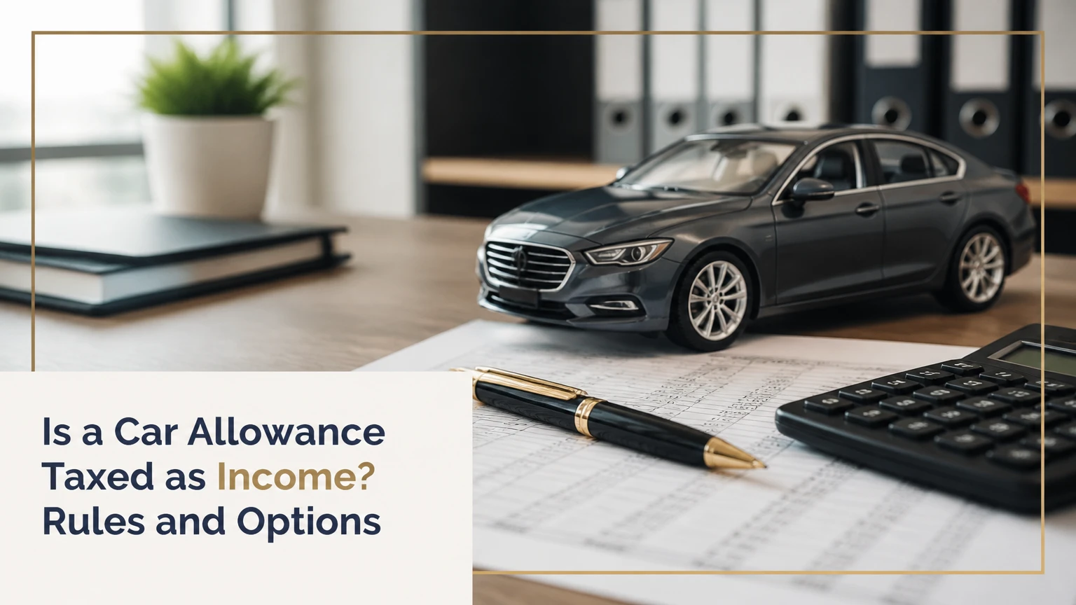 is a car allowance taxed as income